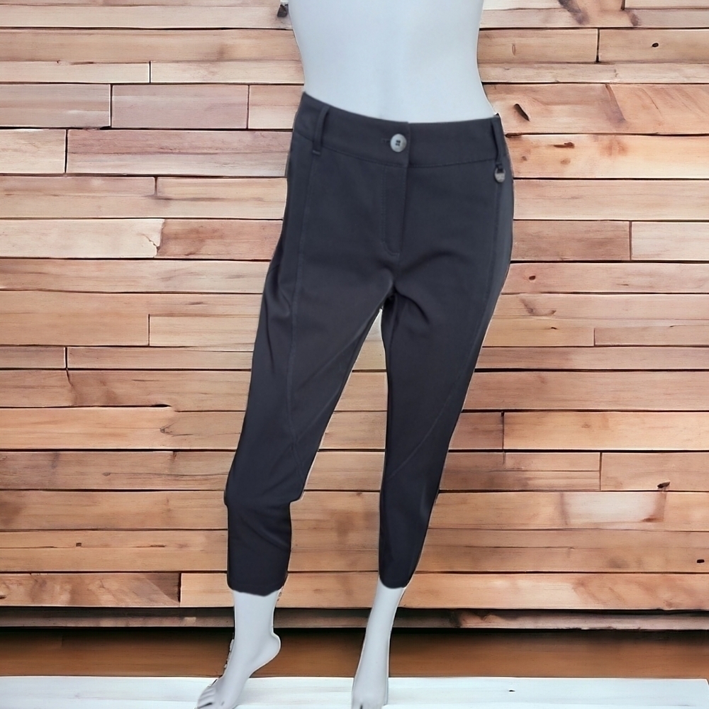 Tuzzi black womens dress classic pants Design In Germany. Size 10